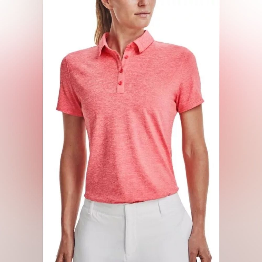 NWT Under Armor UA Zinger Short Sleeve Golf Polo Womens - Picture 4 of 11